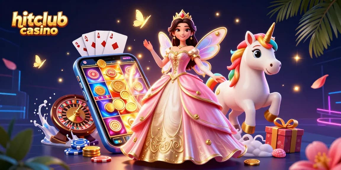 Experience the thrill of hitclub casino with vibrant games, shimmering coins, and enchanting visuals.