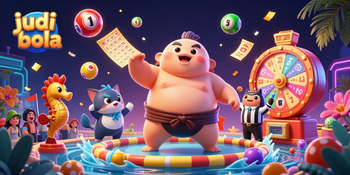 Experience judi bola in a vibrant underwater scene with dynamic elements and engaging characters.
