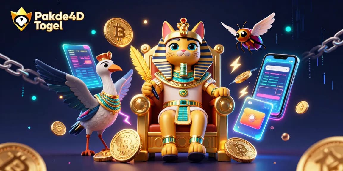 Experience Pakde4D Togel with our dynamic 3D illustration showcasing engaging game elements and captivating characters.