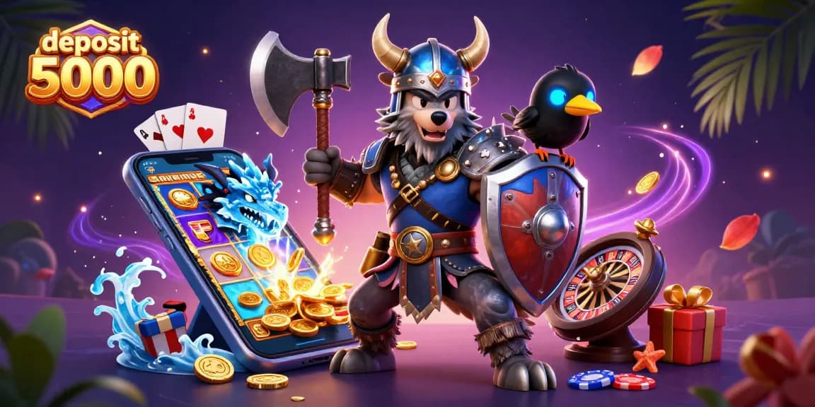 Engage in thrilling gameplay with "deposit 5000" while enjoying colorful slot games and rewarding bonus features.
