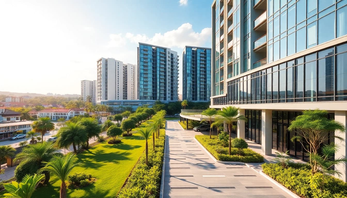 Discover the luxury lifestyle at Tampines St 95 EC with modern architecture and lush landscapes.