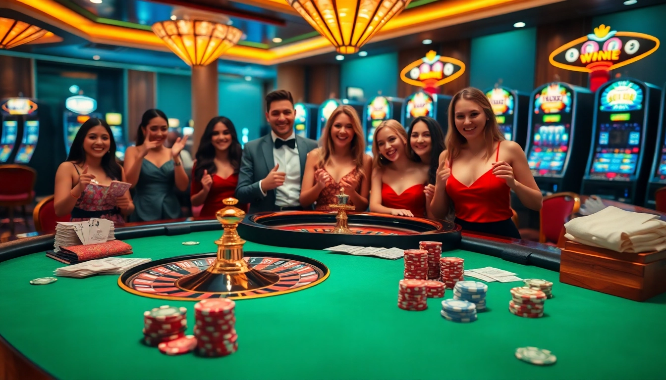 Experience the thrilling atmosphere of a casino with players enjoying games, highlighting the excitement associated with https://www.polaroidfotobar.com/is-super-glue-flammable/.