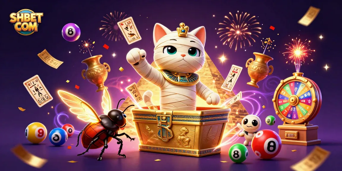 Engage with thrilling gameplay at SHBET COM with a lively casino scene bursting with excitement.