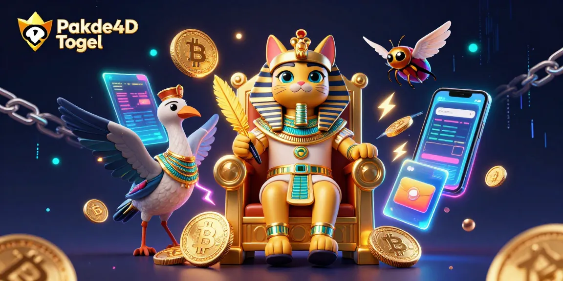 Experience Pakde4D Togel with our dynamic 3D illustration showcasing engaging game elements and captivating characters.
