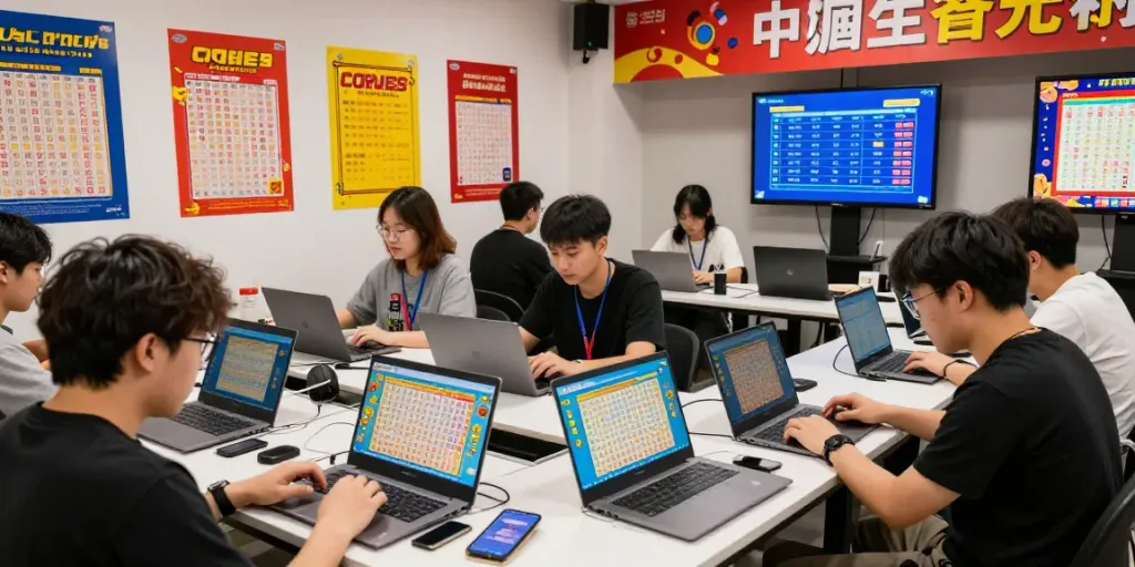 Ratutogel permainan lotere online dengan pemain beragam dan suasana ceria.