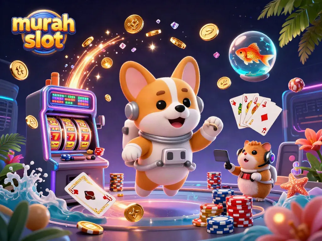 Menggenggam keberuntungan dengan murah slot di kasino ruang angkasa yang dipenuhi koin emas dan jackpot cerah.