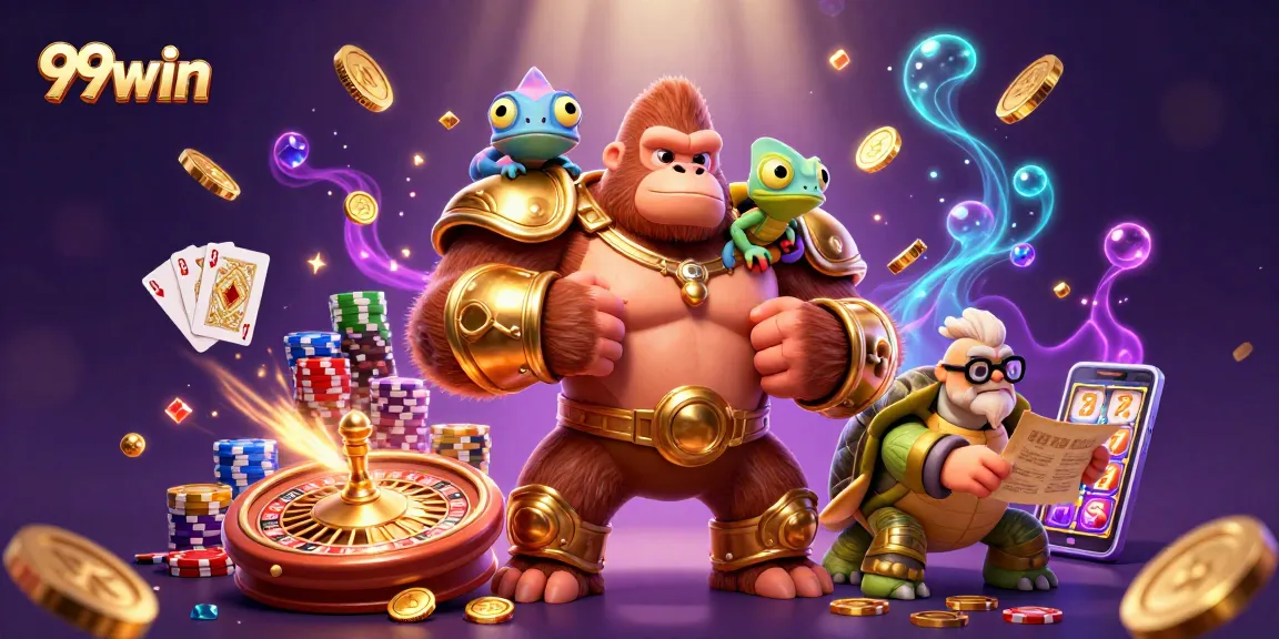 Experience thrilling wins at 99win with dynamic casino elements including a spinning roulette wheel.
