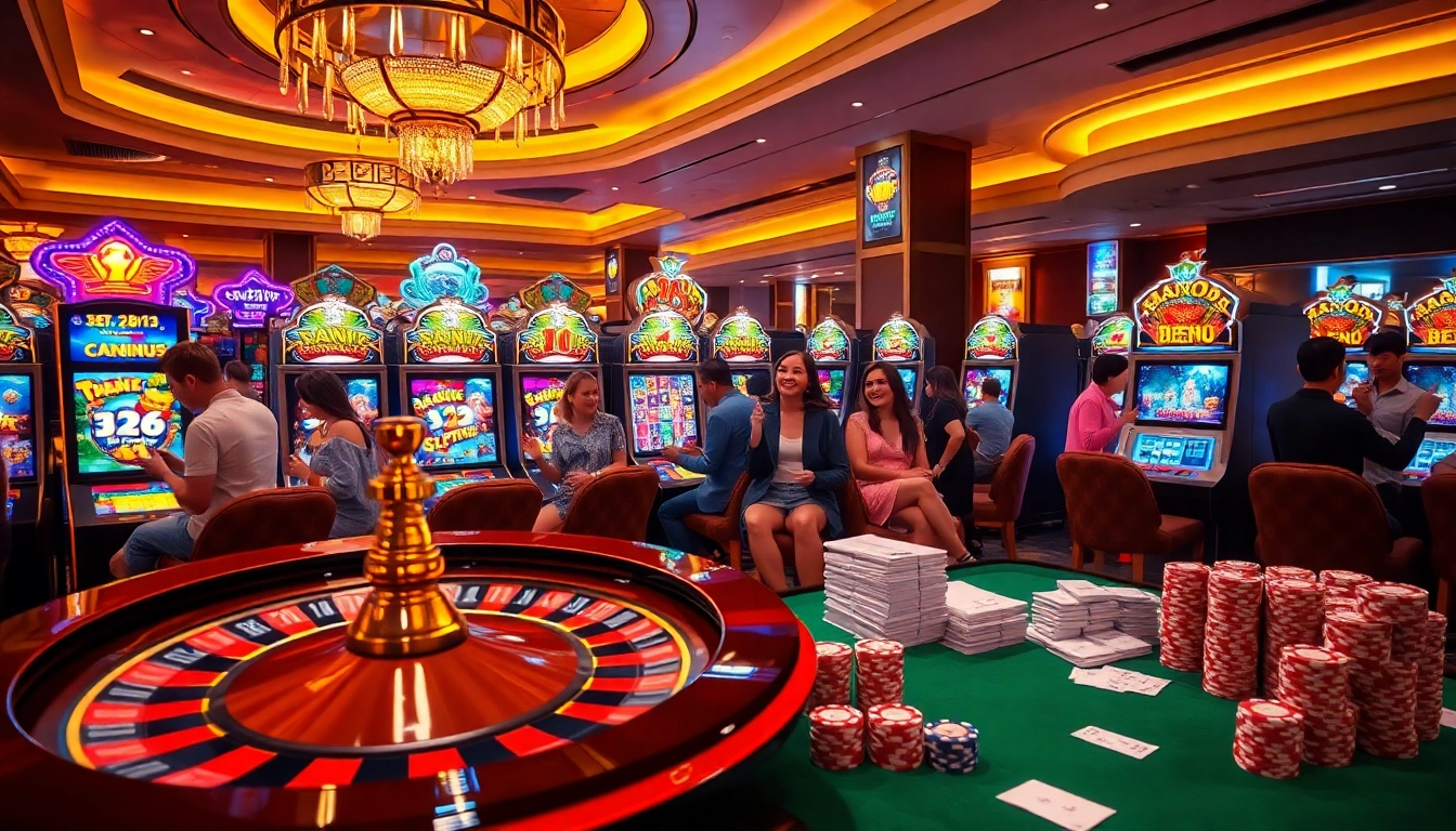 Rasakan kegembiraan dari aman788 slot online dengan mesin yang berwarna-warni dan pemain yang terlibat di dalam suasana kasino yang mewah.