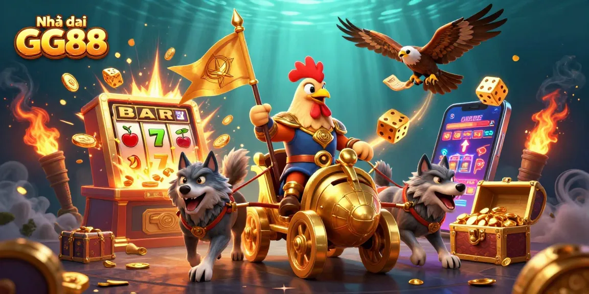 Engage with Nhà cái GG88 in an exciting 3D slot jackpot adventure featuring dynamic game elements.