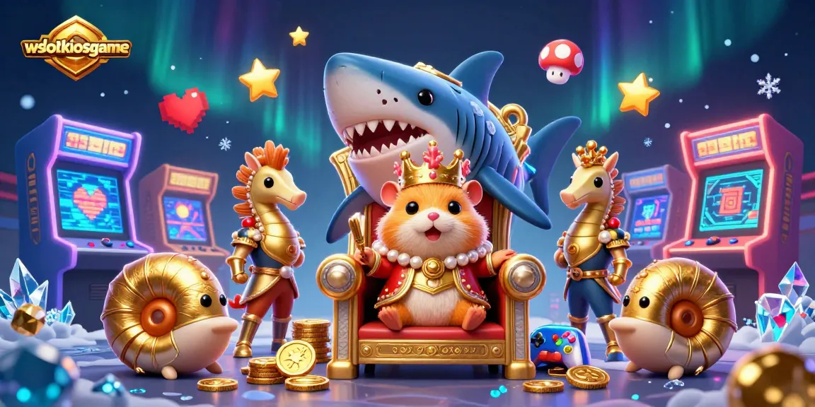 Menangkan permainan di wslotkiosgame dengan ilustrasi kasino yang meriah dan penuh warna.