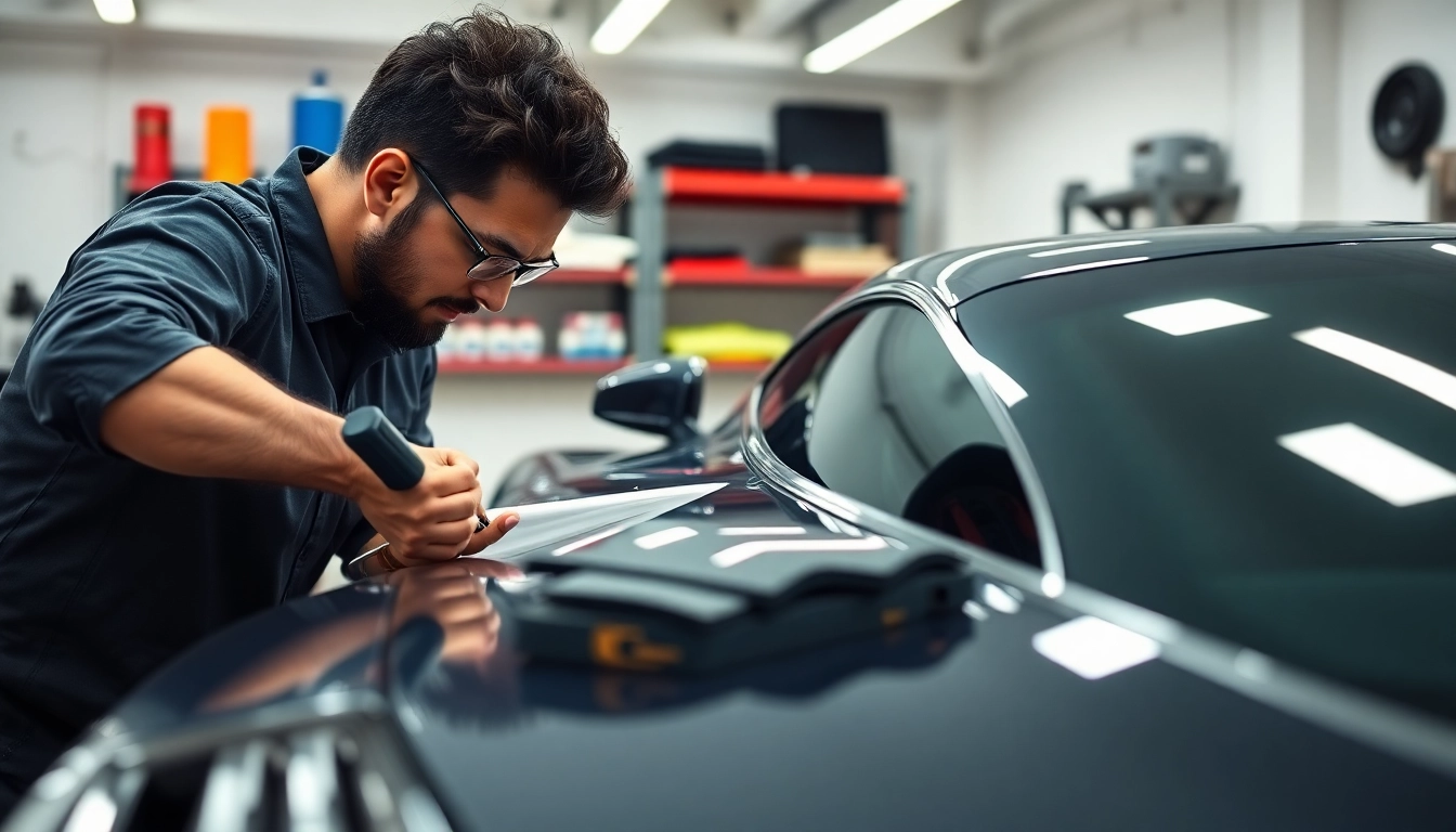 Apply paint protection film near me for optimal vehicle care and durability.