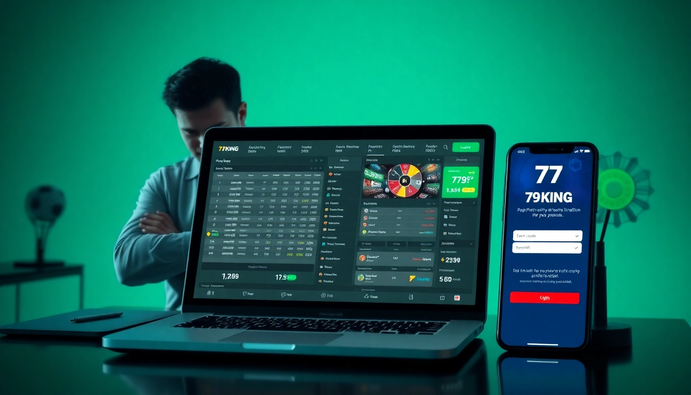 79king online betting platform with secure login and live odds on multiple devices