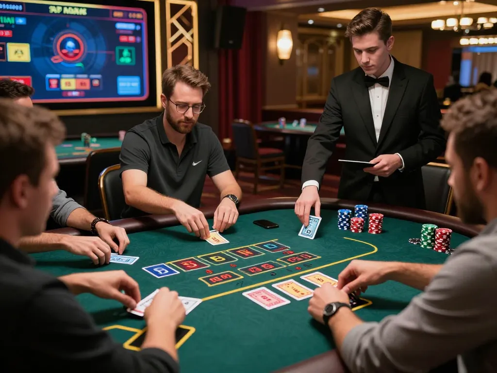 IDCASH88 players engaging in thrilling live dealer blackjack for enhanced online gaming experience.