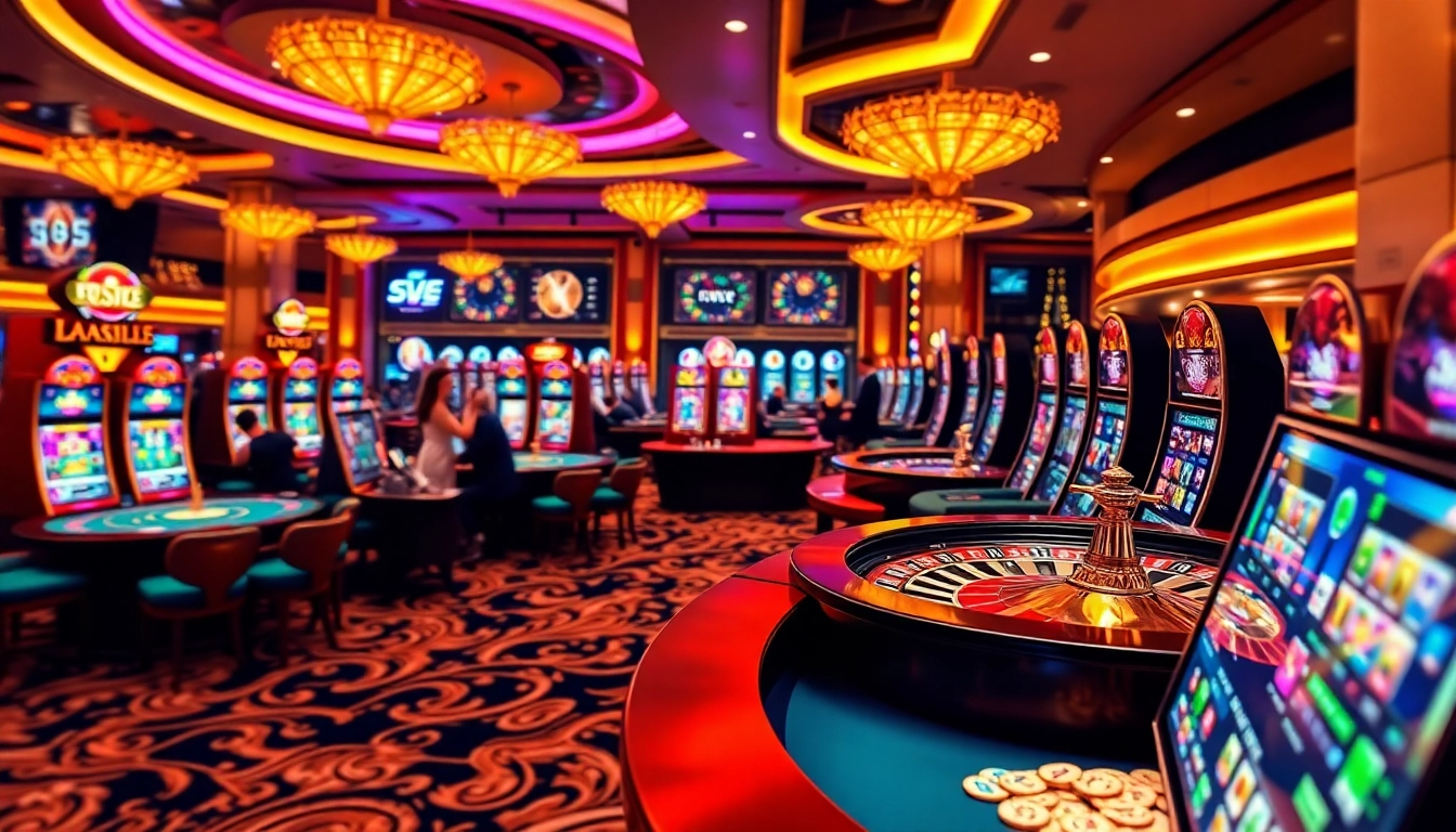 Players enjoying thrilling games at https://s8s8.org/ casino, depicting excitement and luxury.