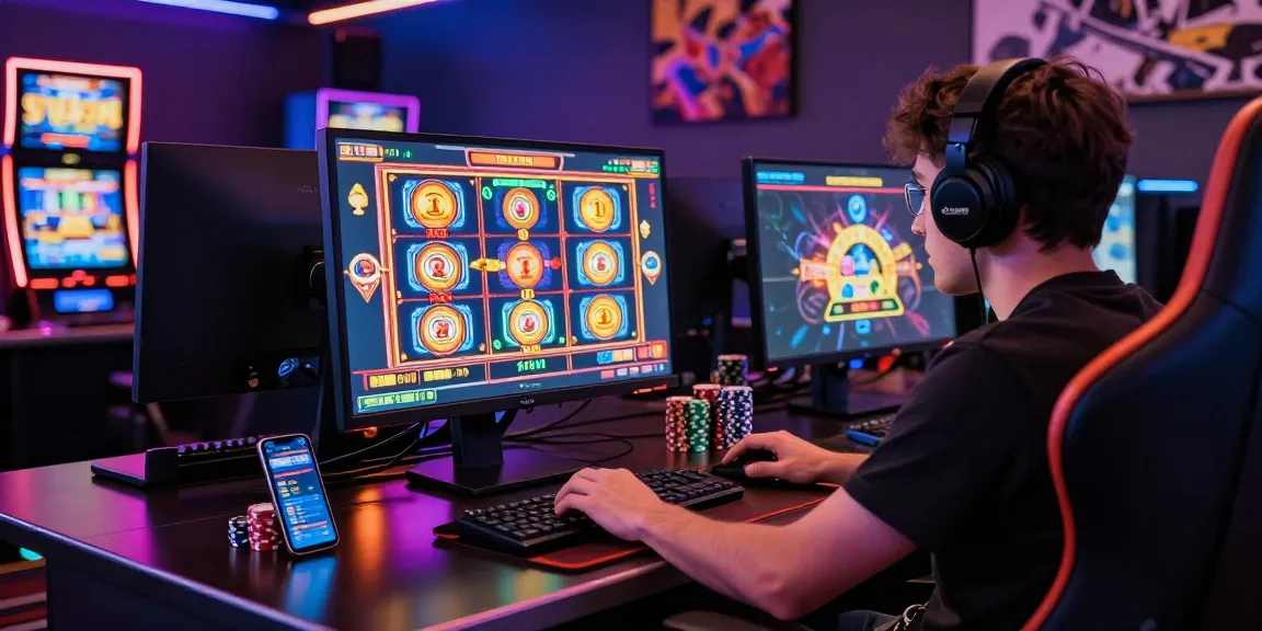 Play exciting pajaktoto slot games in a vibrant online gaming setup with immersive visuals.
