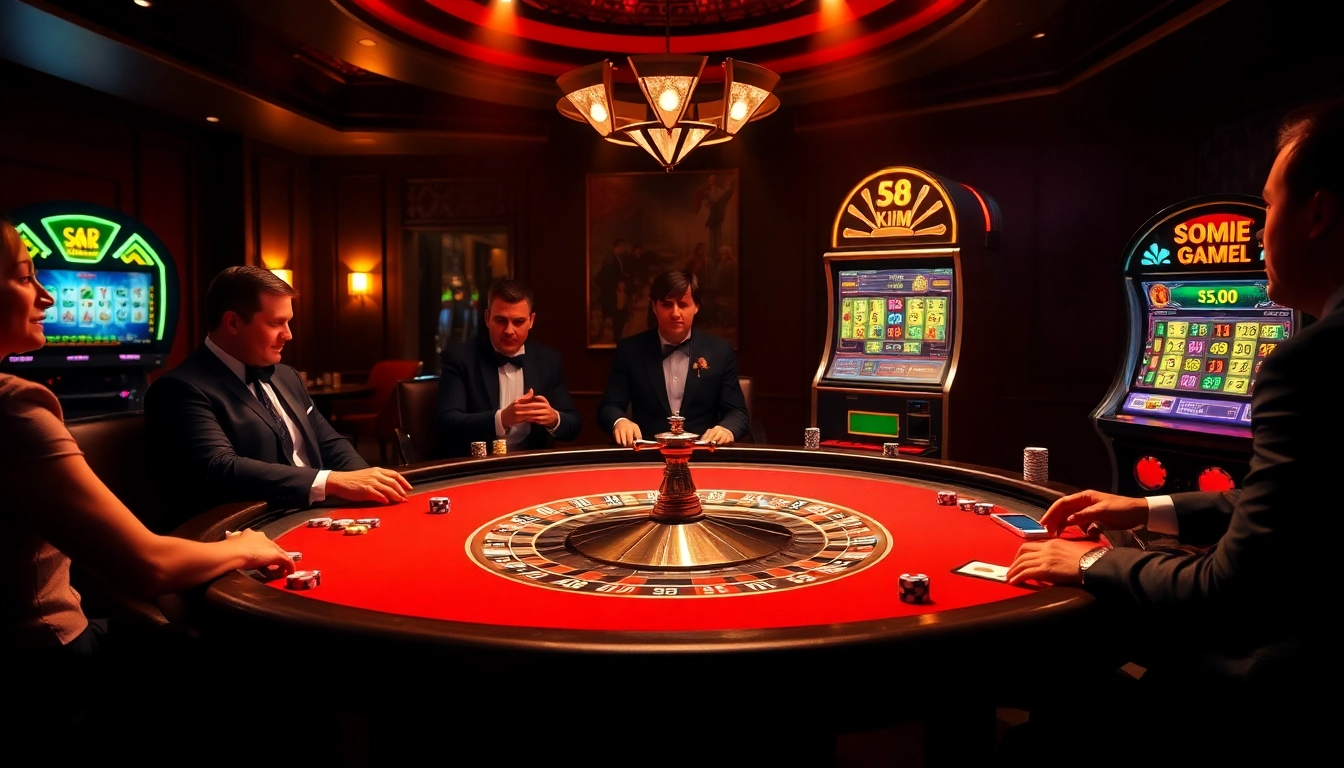Experience thrilling gameplay at https://s8.kim/ with vibrant casino elements like chips and cards.