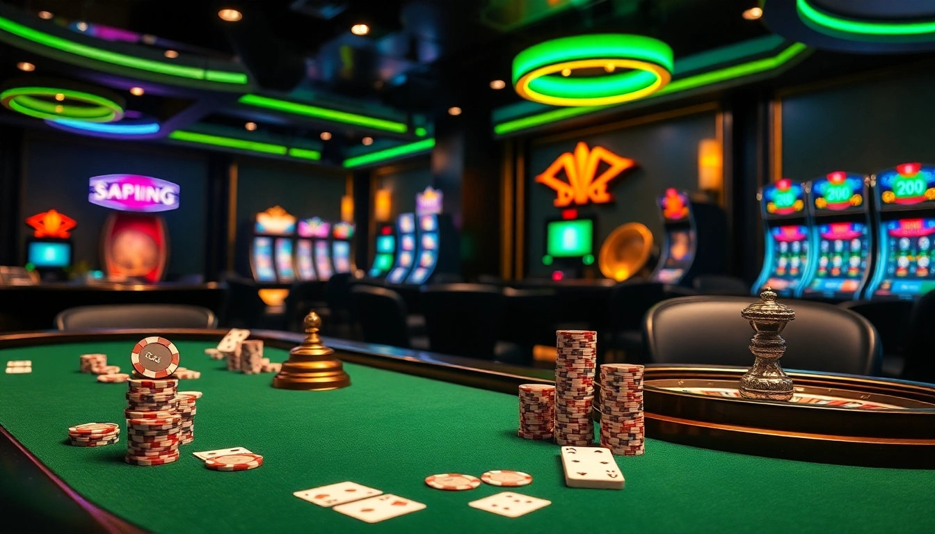 79king offers thrilling poker action at luxurious casino tables with vibrant ambience and roulette wheels.