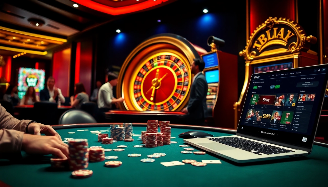 Experience thrilling gameplay at 8day's vibrant casino with poker tables and winning slots.