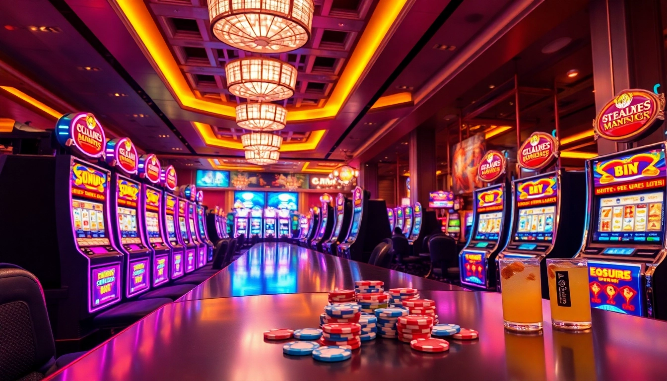 Slot gacor memberikan pengalaman menarik di mesin slot dengan suasana kasino ramai.