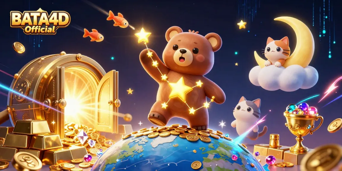 Gali koin emas dengan BATA4D Resmi dalam ilustrasi kasino digital yang menakjubkan.