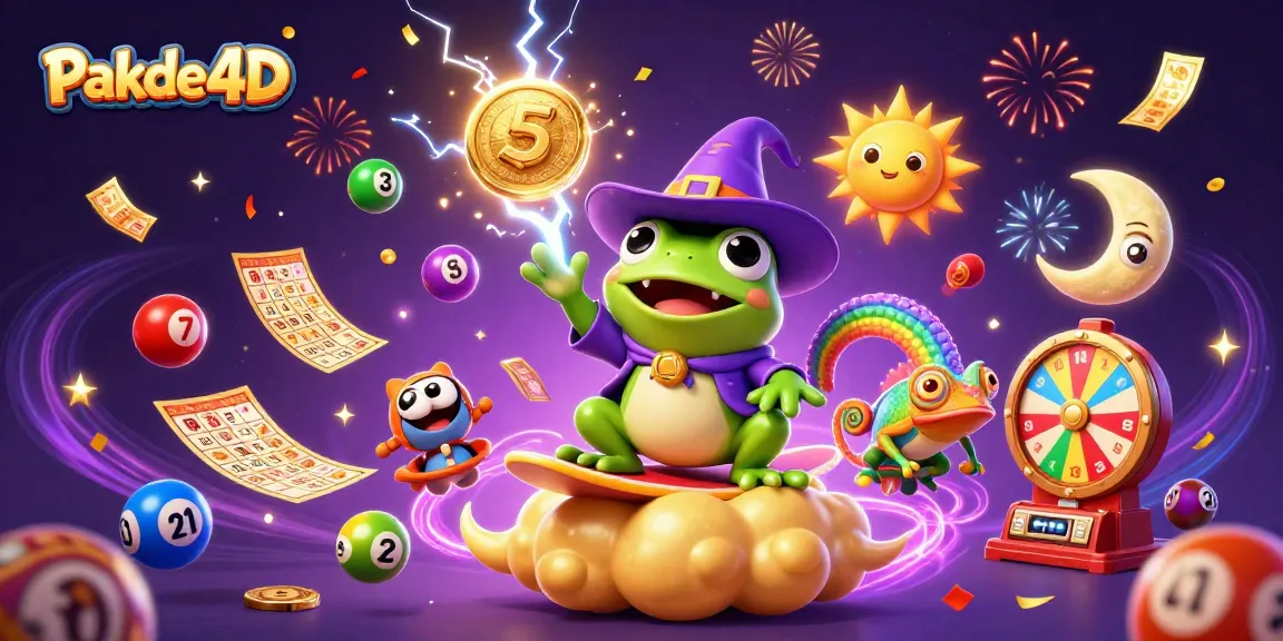 Experience excitement and fun at Pakde4D with lottery games and vibrant winning creations!