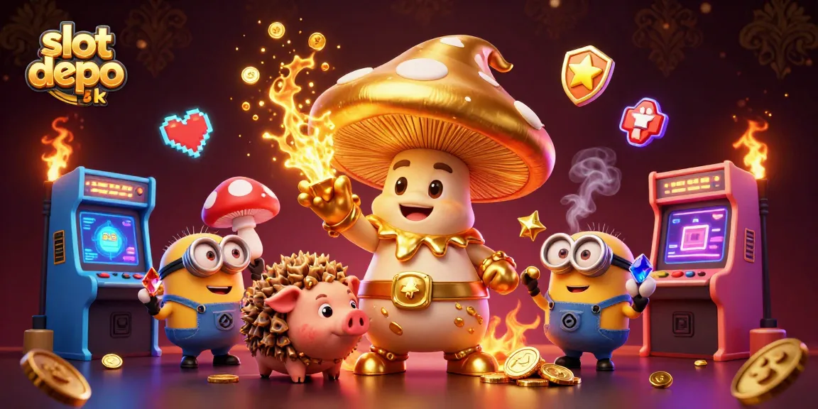 Menangkan jackpot dengan slot depo 5k, menikmati berbagai permainan menarik dan peluang tinggi.