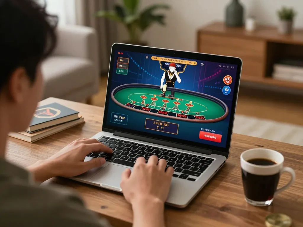 Engage with online casino Malaysia by placing bets on live dealer games in a cozy home setting