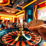 Experience excitement at Jun88 casino with vibrant roulette and poker moments.