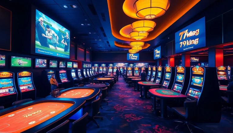 Erleben Sie den Nervenkitzel des Spielens im modernen Casino von 79king.