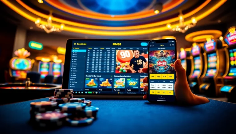 Experience MM88's dynamic online casino platform with interactive betting and attractive promotions.