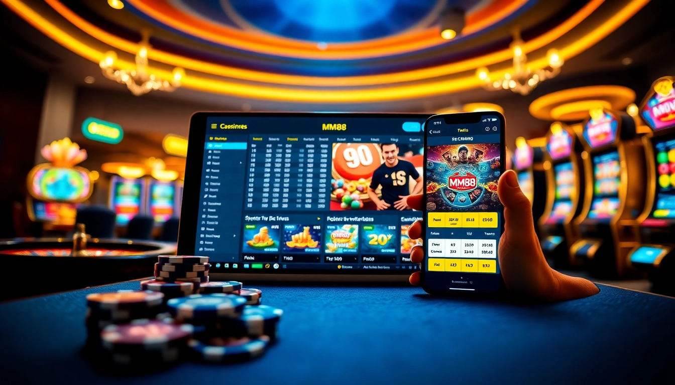 Experience MM88's dynamic online casino platform with interactive betting and attractive promotions.