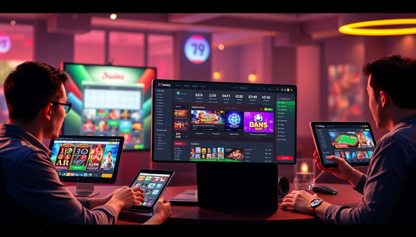 Exciting online gambling experience at 79king with dynamic user interface and engaging game graphics.