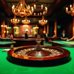 Engaging Casino scene featuring a vibrant roulette wheel and enthusiastic players.