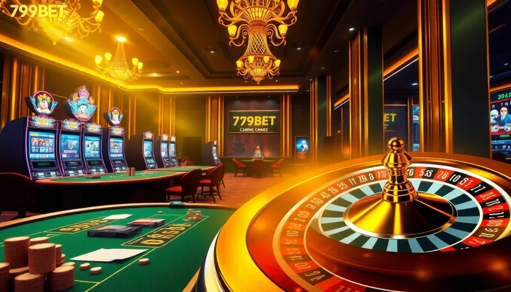 Experience the excitement of online gambling with nhà cái 789BET featuring vibrant casino elements.