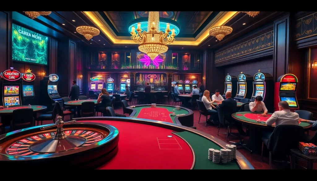 Experience thrilling games at god345.net with high-stakes poker tables and vibrant slot machines.