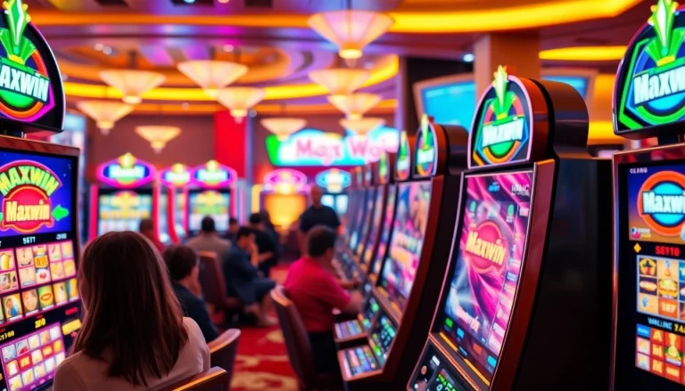 Slot maxwin menyajikan pengalaman bermain yang seru dengan mesin slot berkilau.