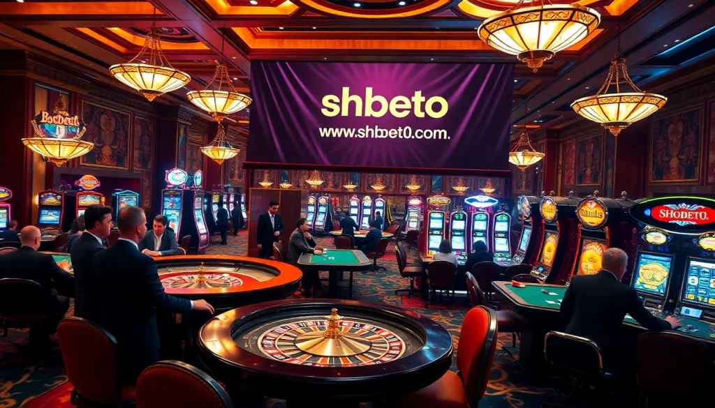 Experience the luxury of the casino at https://shbetb0.com/ with vibrant gaming tables and players.