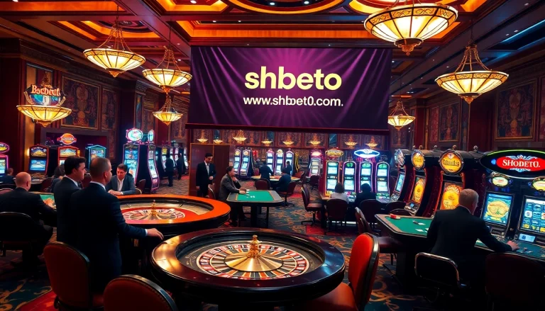 Experience the luxury of the casino at https://shbetb0.com/ with vibrant gaming tables and players.