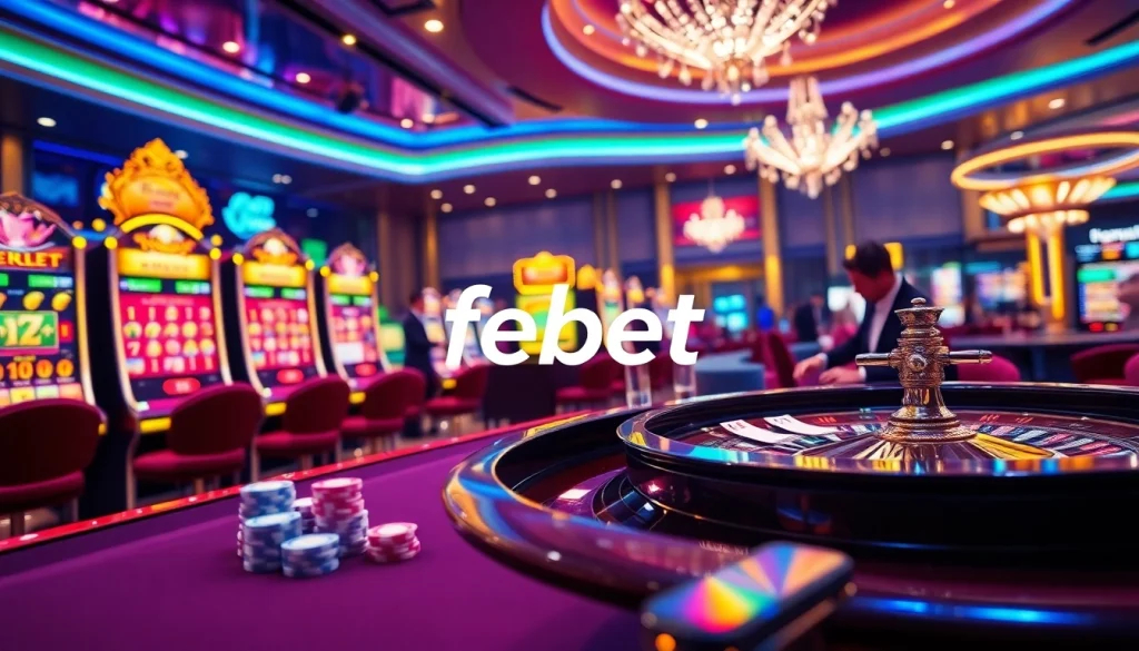 Experience high-stakes excitement with febet at a professional online casino.