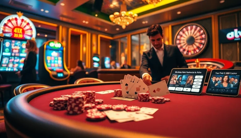 Experience high-stakes gambling at dr88's luxurious online casino environment with poker and slots.