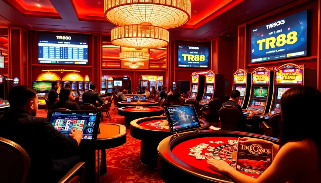 Experience the excitement of winning games at https://tr88.work/ with vibrant casino visuals and eager players.