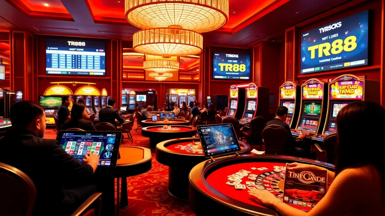 Experience the excitement of winning games at https://tr88.work/ with vibrant casino visuals and eager players.