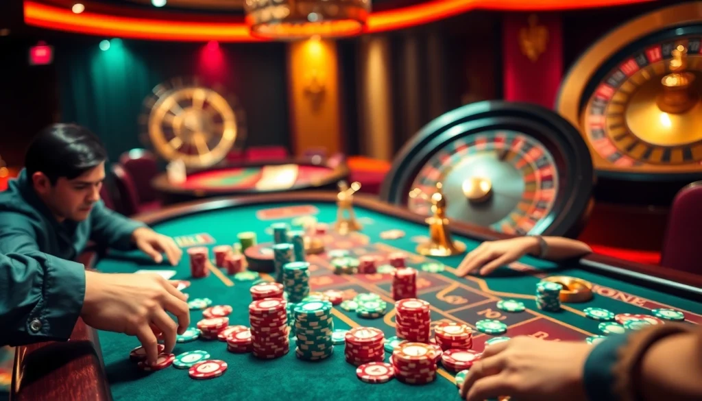 Experience the thrill of F168 with vibrant casino gaming action at the poker table.