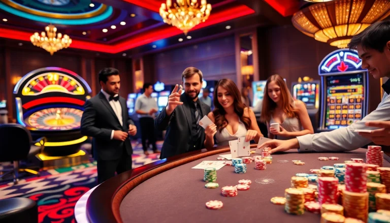 Experience the thrill of gambling at http://8kbet.ink/ with a vibrant casino scene full of excitement.