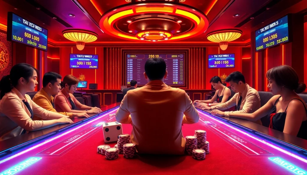 Experience thrilling Tài Xỉu MD5 gameplay at https://taixiumd5.world with exciting bets and vibrant casino ambiance.