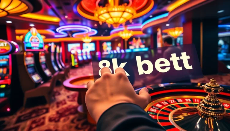 Experience the thrill of 8k bet at a luxurious casino table filled with excitement and winning opportunities.