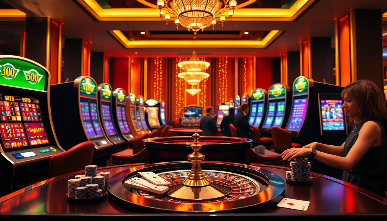 Cassino pix showcases thrilling online gaming with luxurious casino tables and excitement.