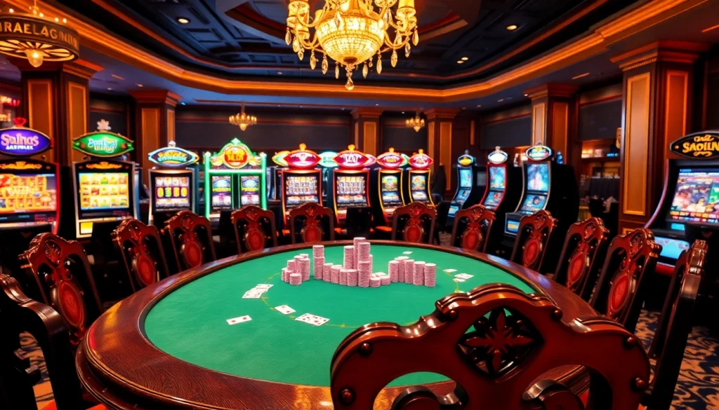 Engaging players enjoying competitive poker gameplay at pahala4d casino table.