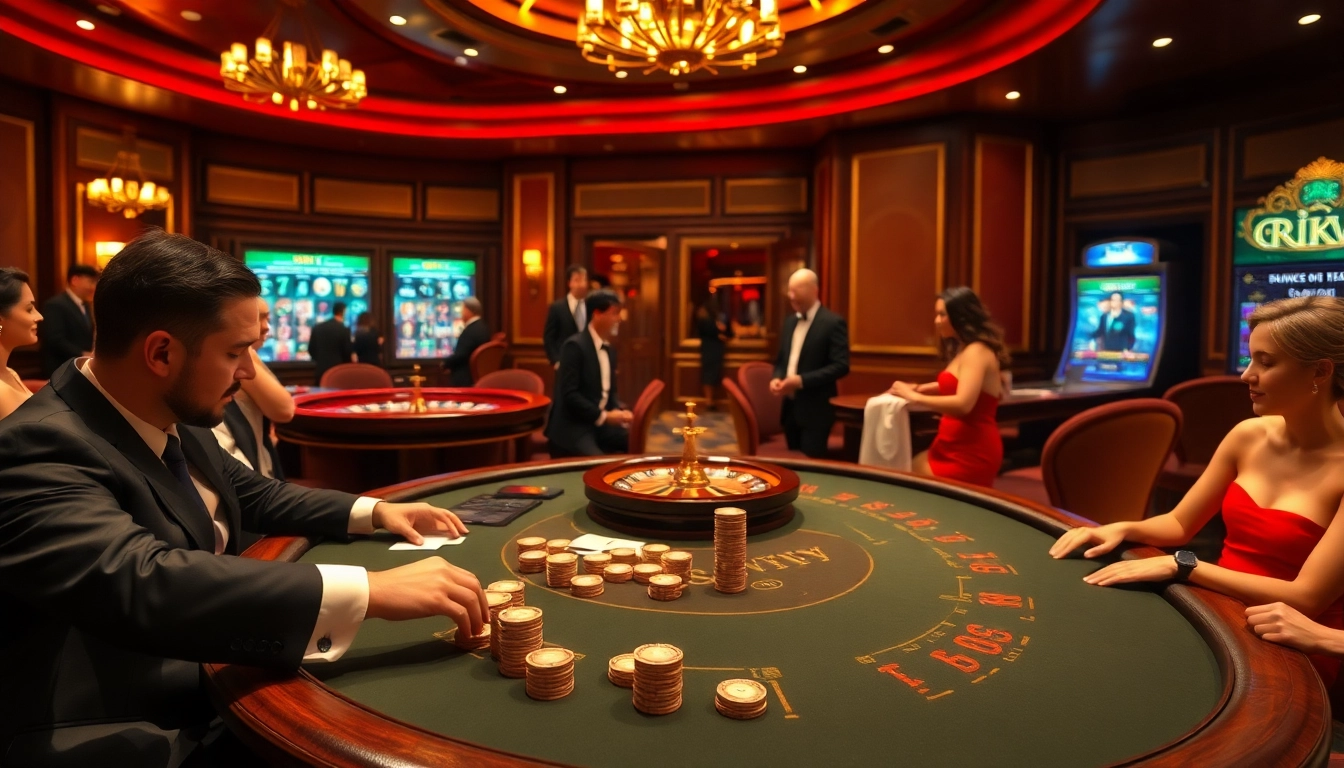 Experience excitement at Rikvip with high-stakes poker games and winning celebrations.