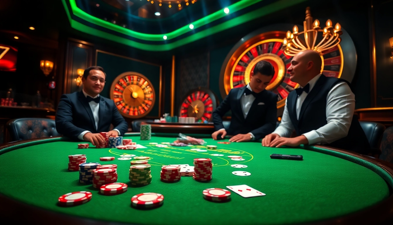 Experience thrilling blackjack gameplay at 789Win with vibrant chips and cards.